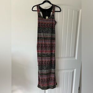 American Eagle fitted maxi dress